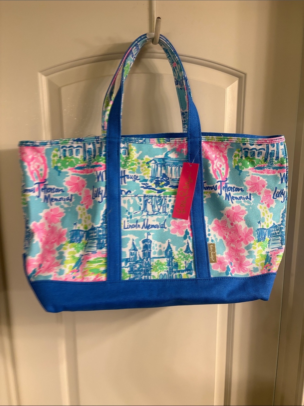 Lilly Pulitzer Mercato Tote Bag Washington DC